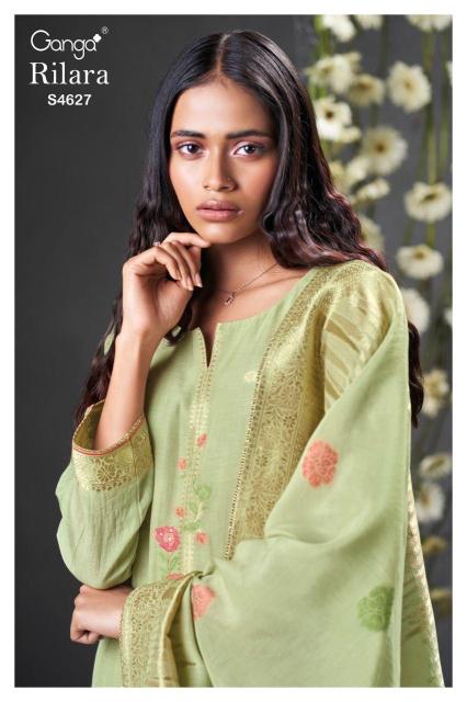 Ganga rilara 4627 wholesale ladies dress material suppliers  - wholesale export